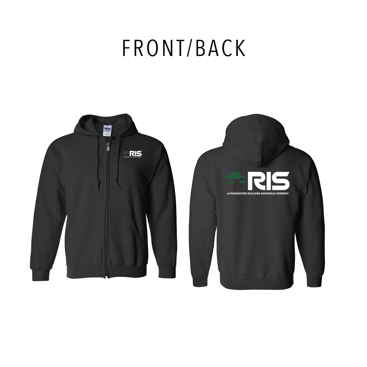 Gildan - Heavy Blend™ Full-Zip Hooded Sweatshirt - 18600