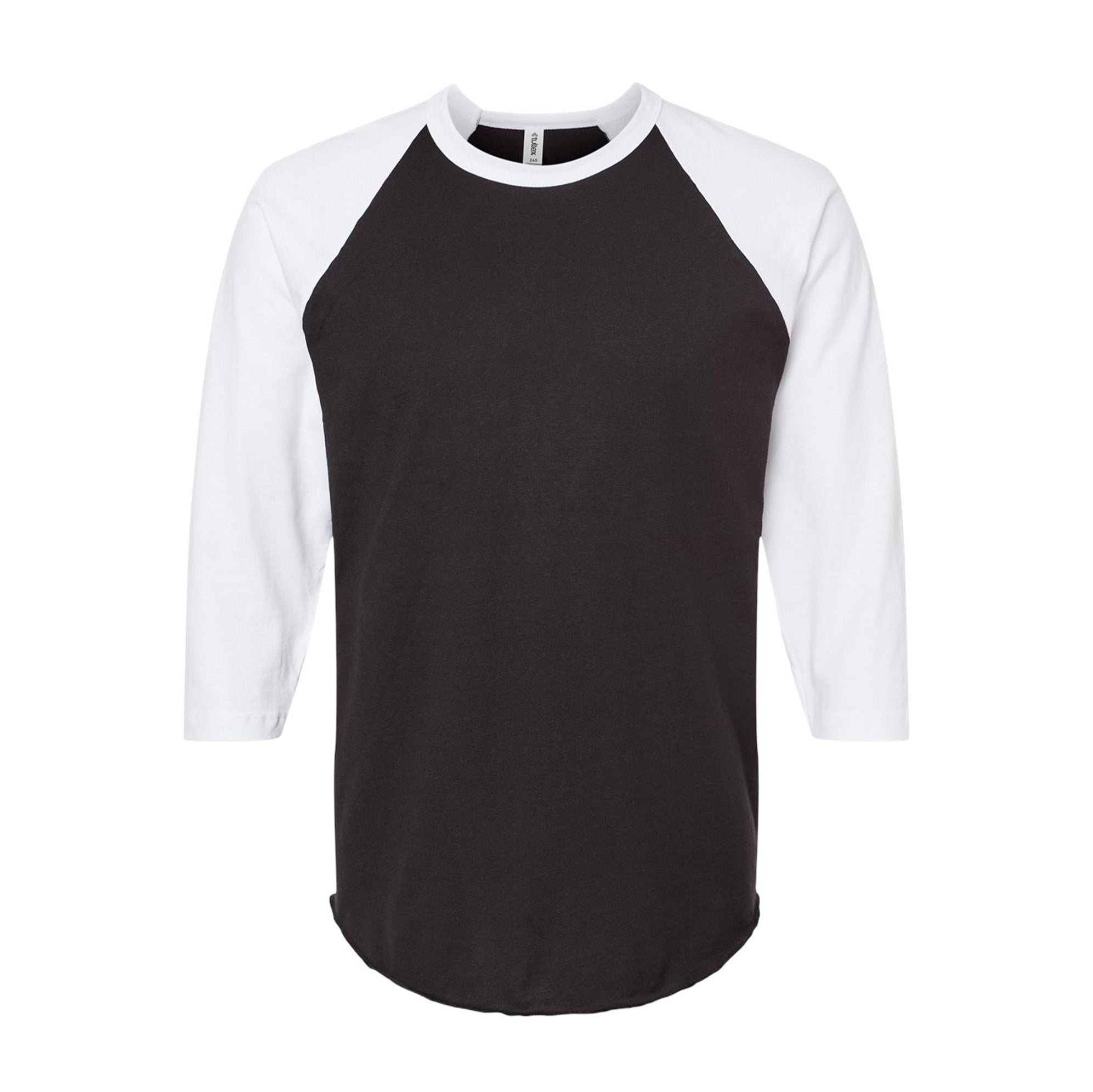 Tultex - Fine Jersey Raglan T-Shirt - Front/Back