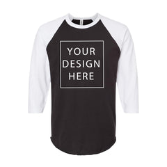 Tultex - Fine Jersey Raglan T-Shirt - Front