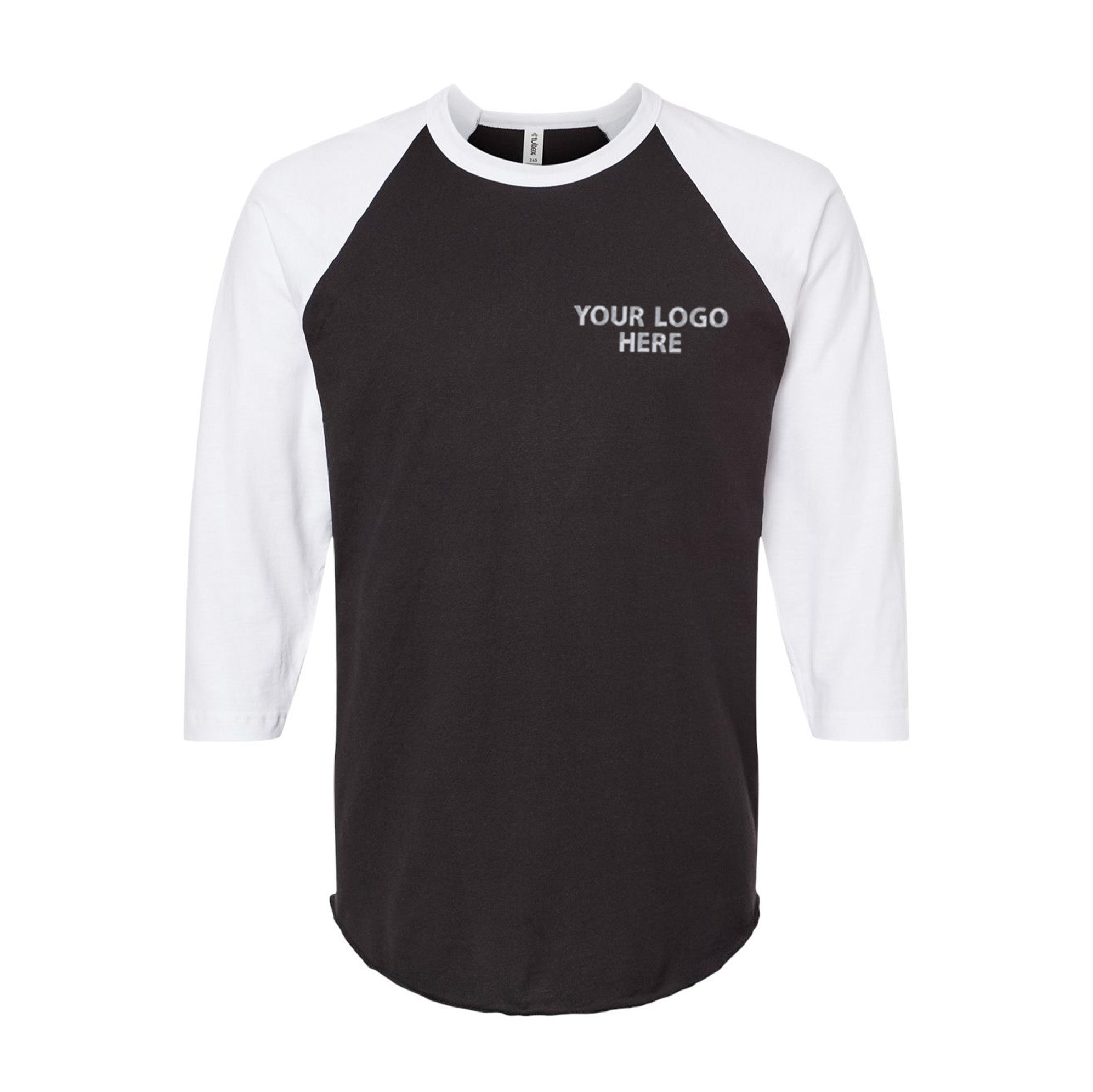 Tultex - Fine Jersey Raglan T-Shirt - Front
