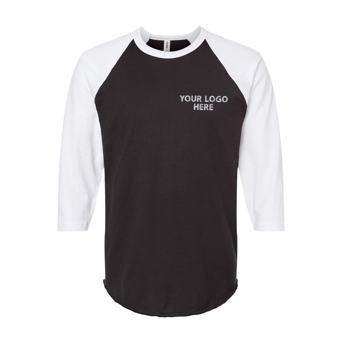 Tultex - Fine Jersey Raglan T-Shirt - Front