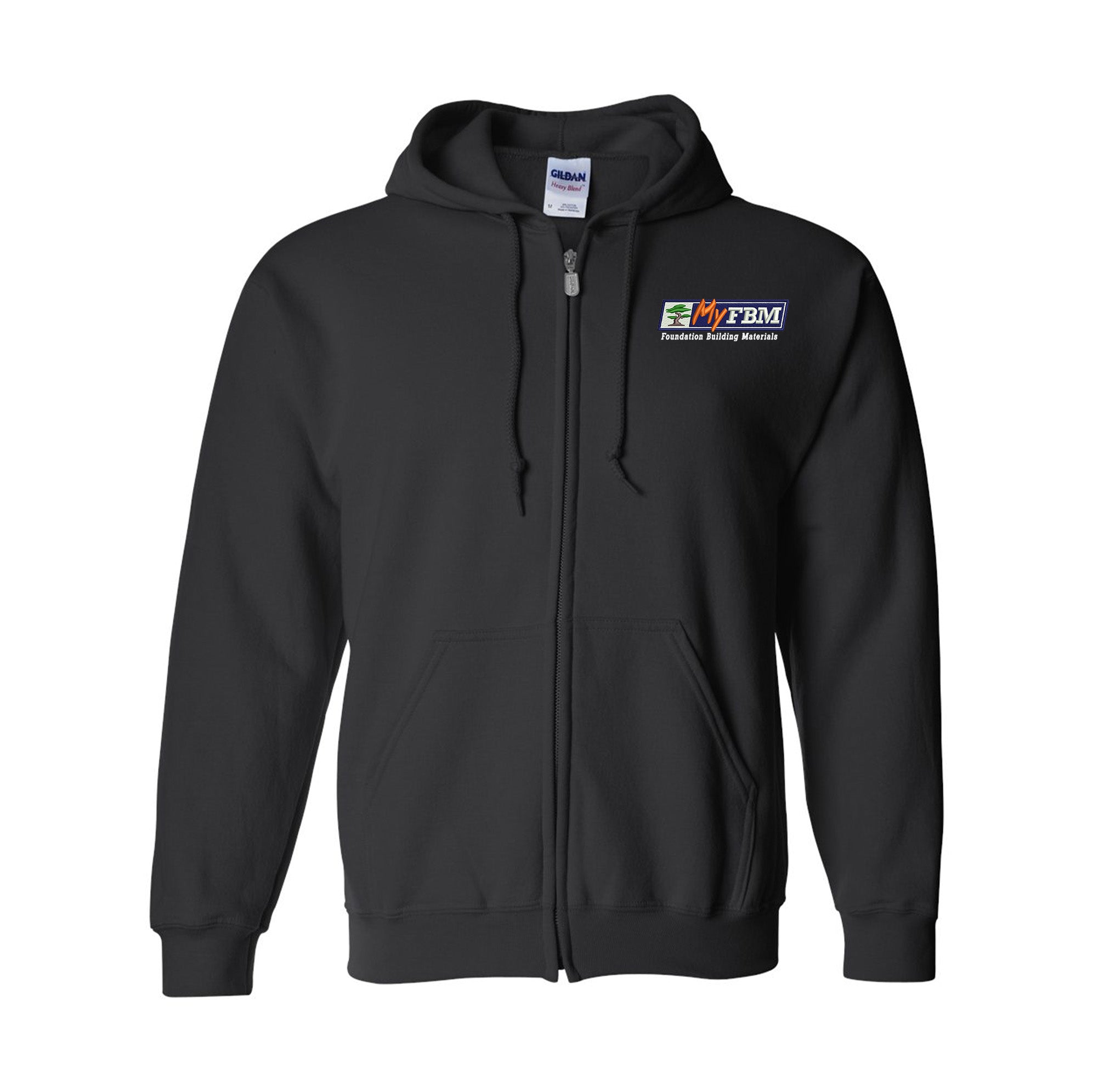 Gildan - Heavy Blend™ Full-Zip Hooded Sweatshirt - (embroidery)