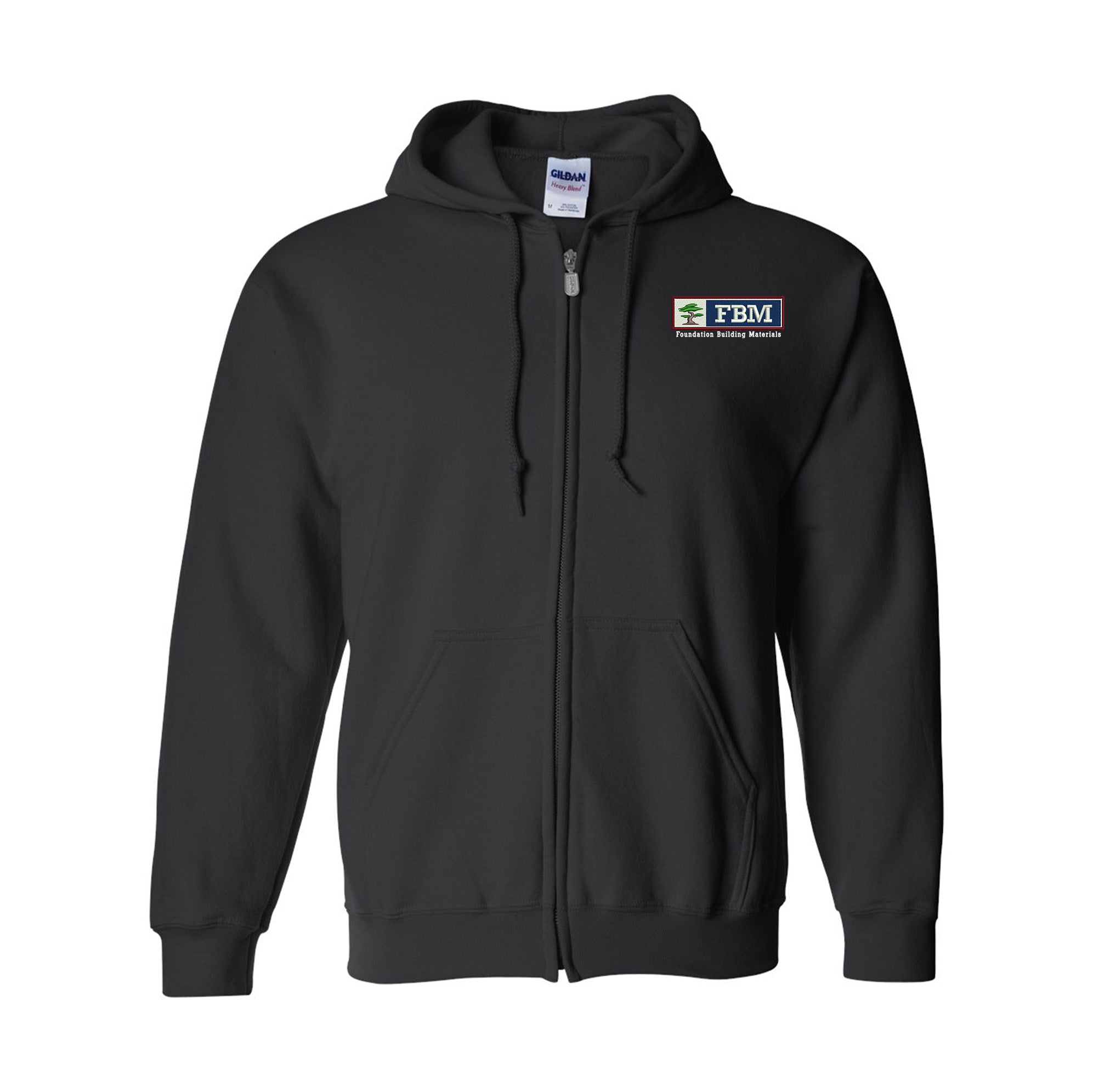 Gildan - Heavy Blend™ Full-Zip Hooded Sweatshirt - (embroidery)