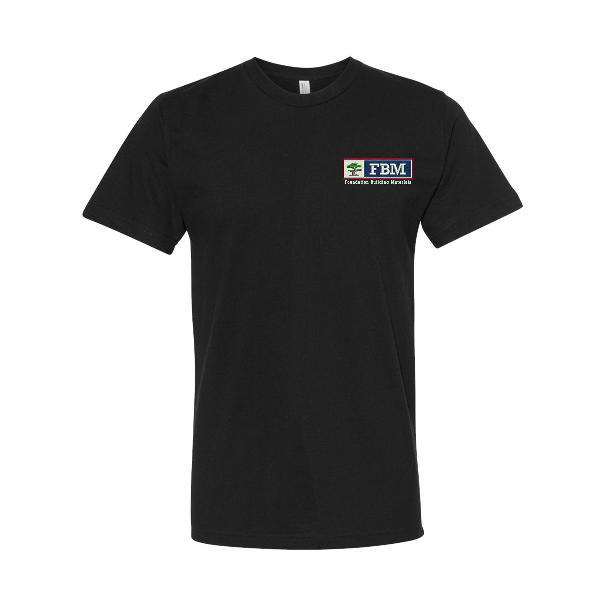American Apparel - Fine Jersey Tee - (embroidery)