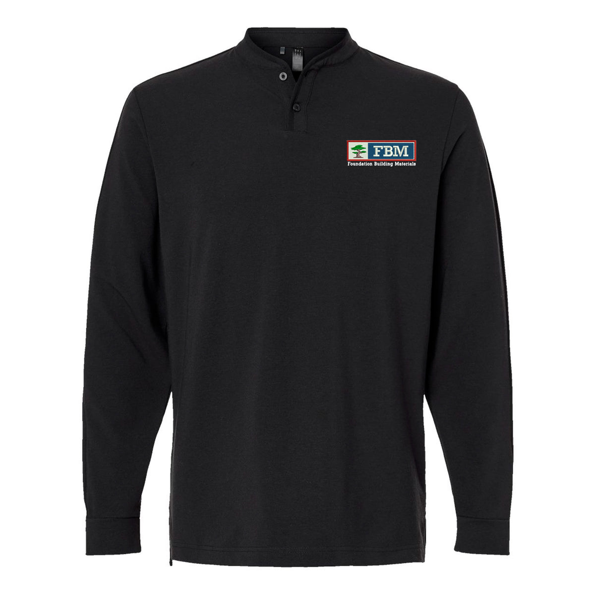 Adidas Men's Henley Long Sleeve T-Shirt - A597