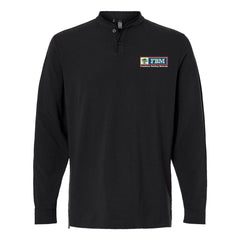 Adidas Men's Henley Long Sleeve T-Shirt - A597