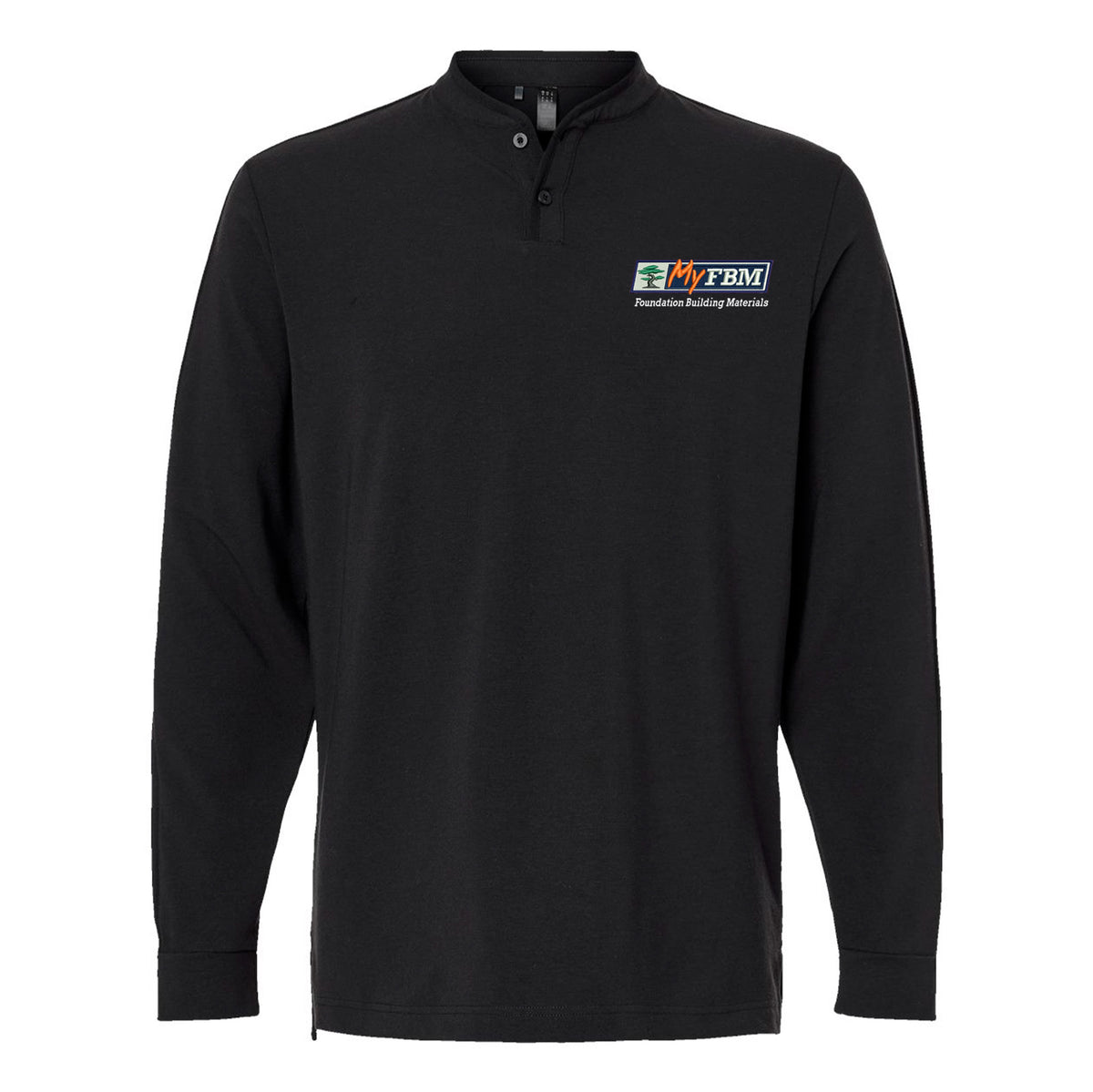 Adidas Men's Henley Long Sleeve T-Shirt - A597