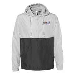 Independet Trading Co. Unisex Lightweight Quarter-Zip Windbreaker Pullover Jacket - EXP54LWP