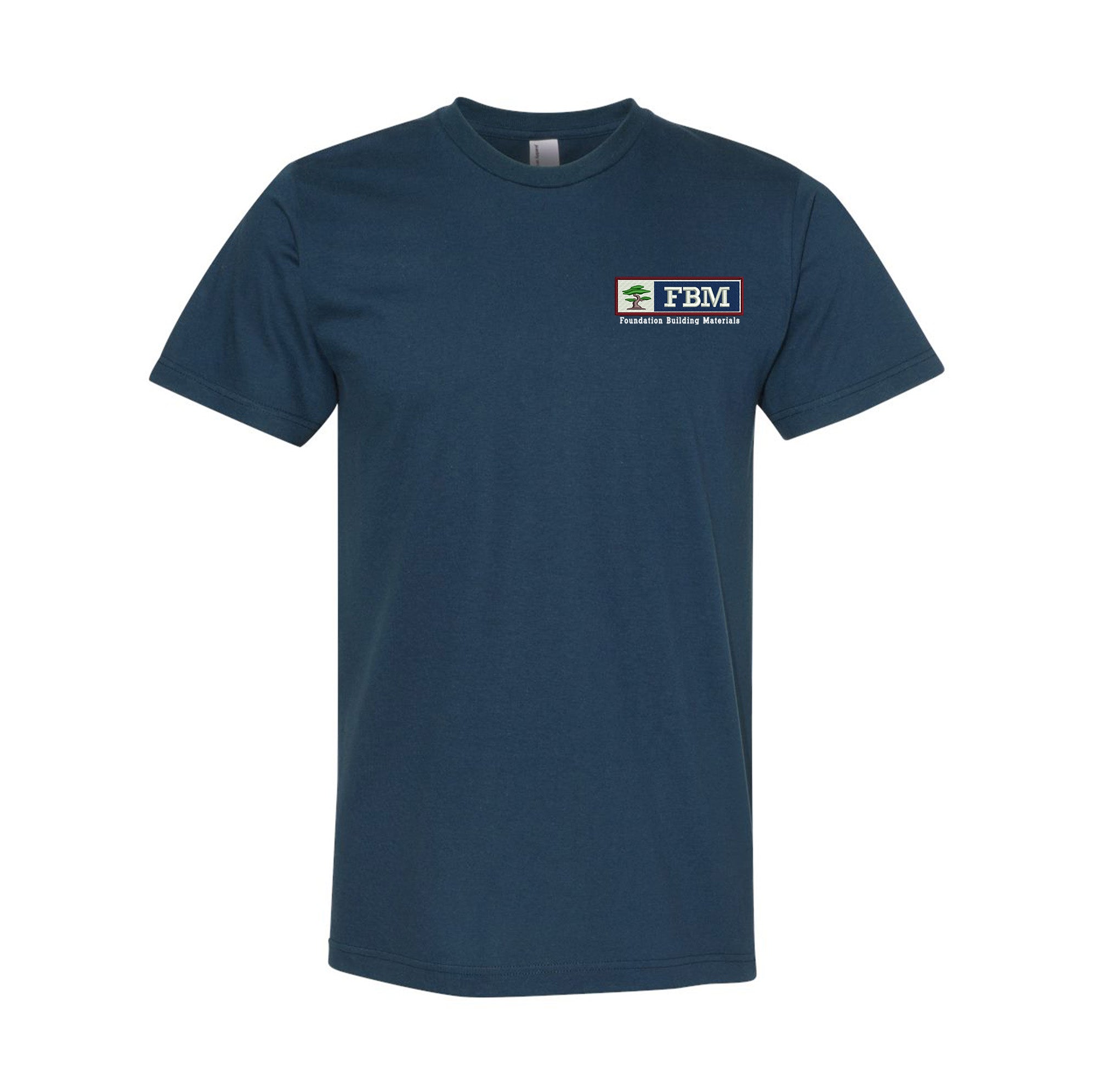 American Apparel - Fine Jersey Tee - (embroidery)