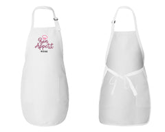 Embroidered Bon Appetit Apron