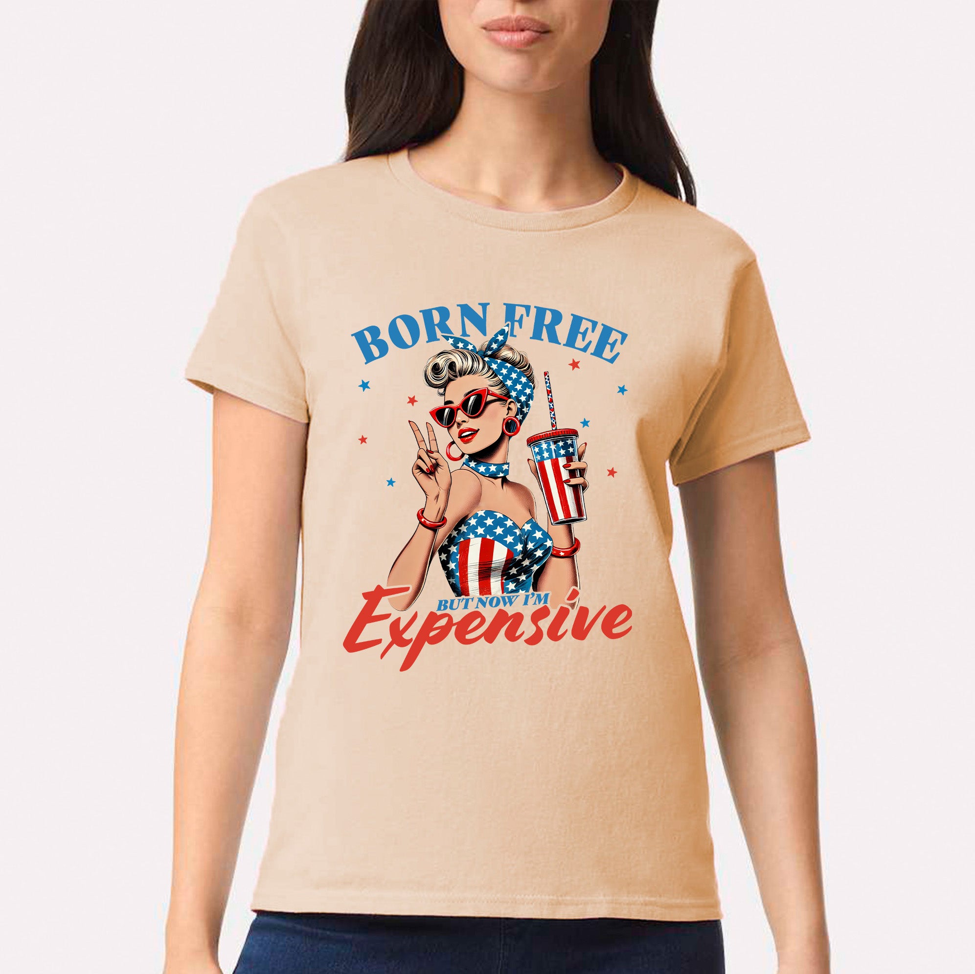 Born Free But Now I'm Expensive T-shirt