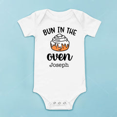 Bun In The Oven Baby Bodysuit