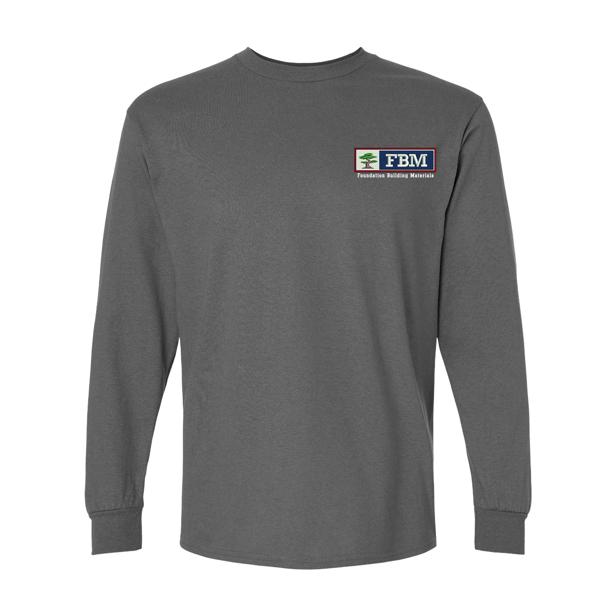 Gildan - Ultra Cotton® Long Sleeve T-Shirt - (embroidery)