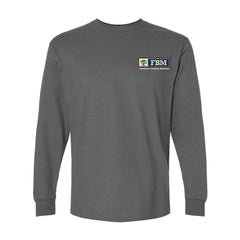 Gildan - Ultra Cotton® Long Sleeve T-Shirt - (embroidery)