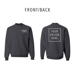 JERZEES - NuBlend® Crewneck Sweatshirt - Front/Back