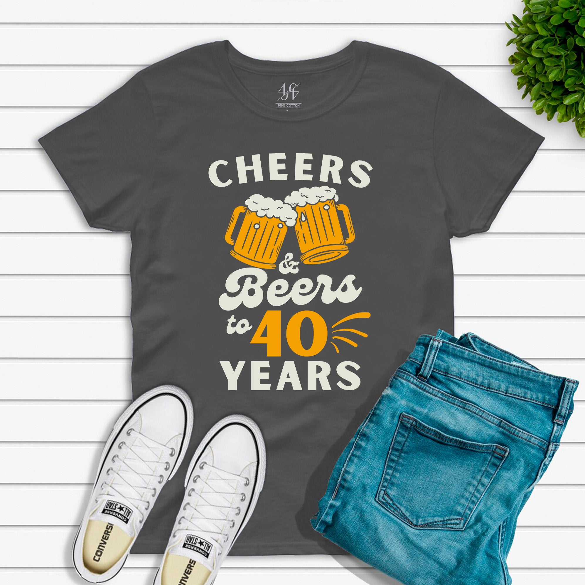 Cheers & Beers To 40 Years T-shirt