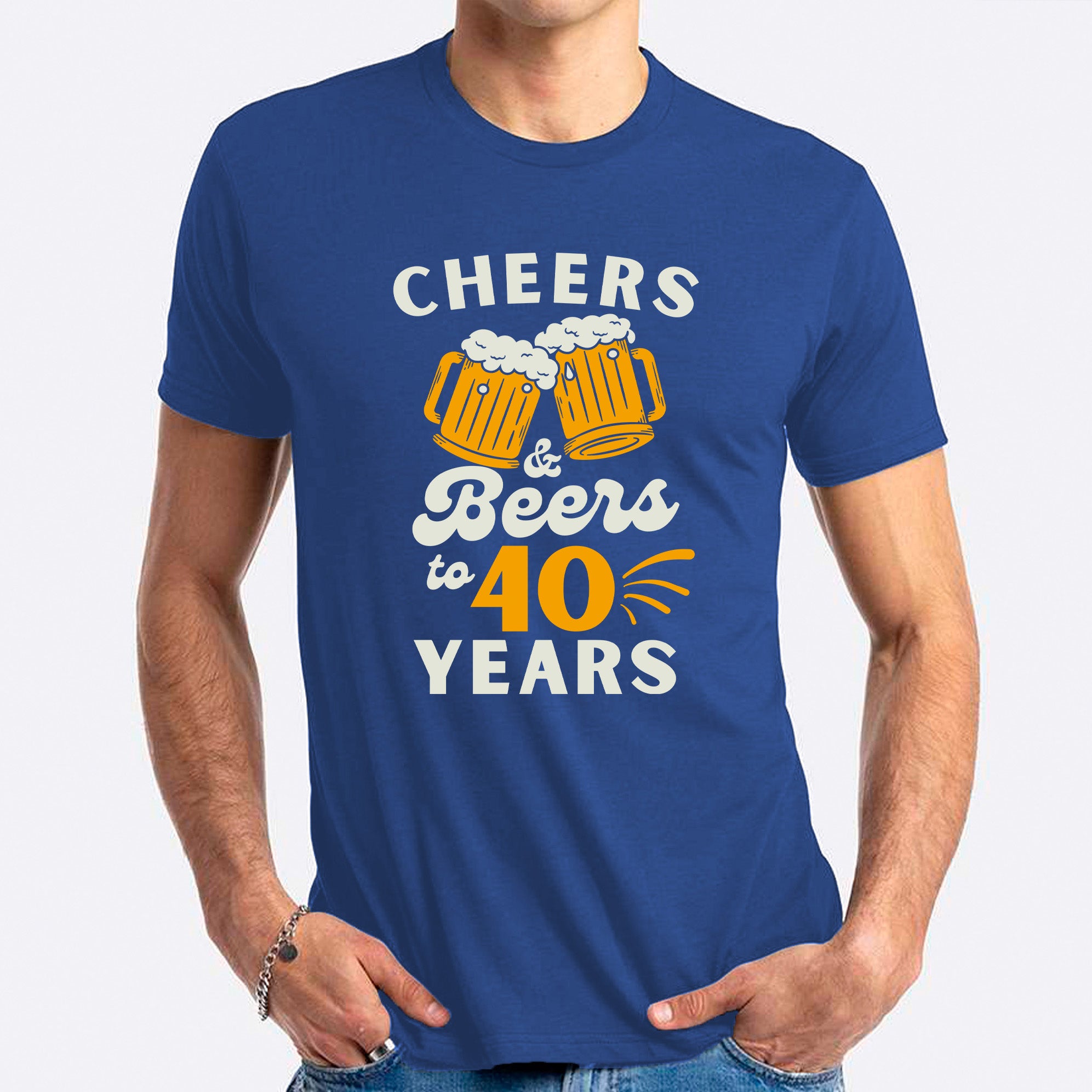 Cheers & Beers To 40 Years T-shirt