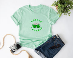 Embroidered Cheers F*ckers T-shirt