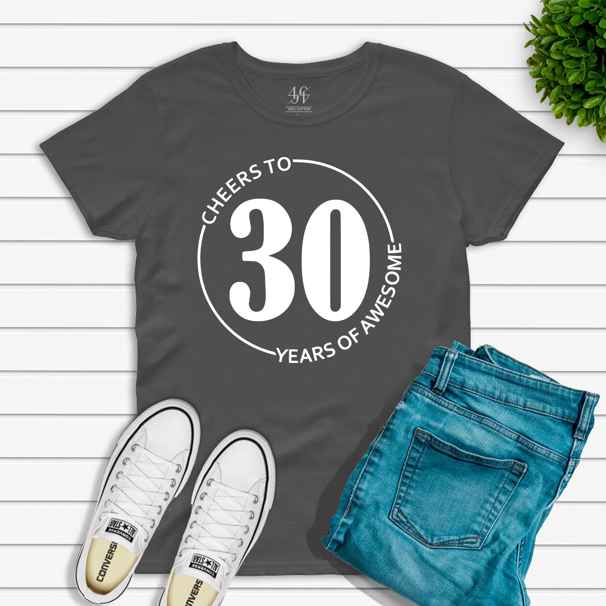 Cheers To 30 Years Of Awesome T-shirt