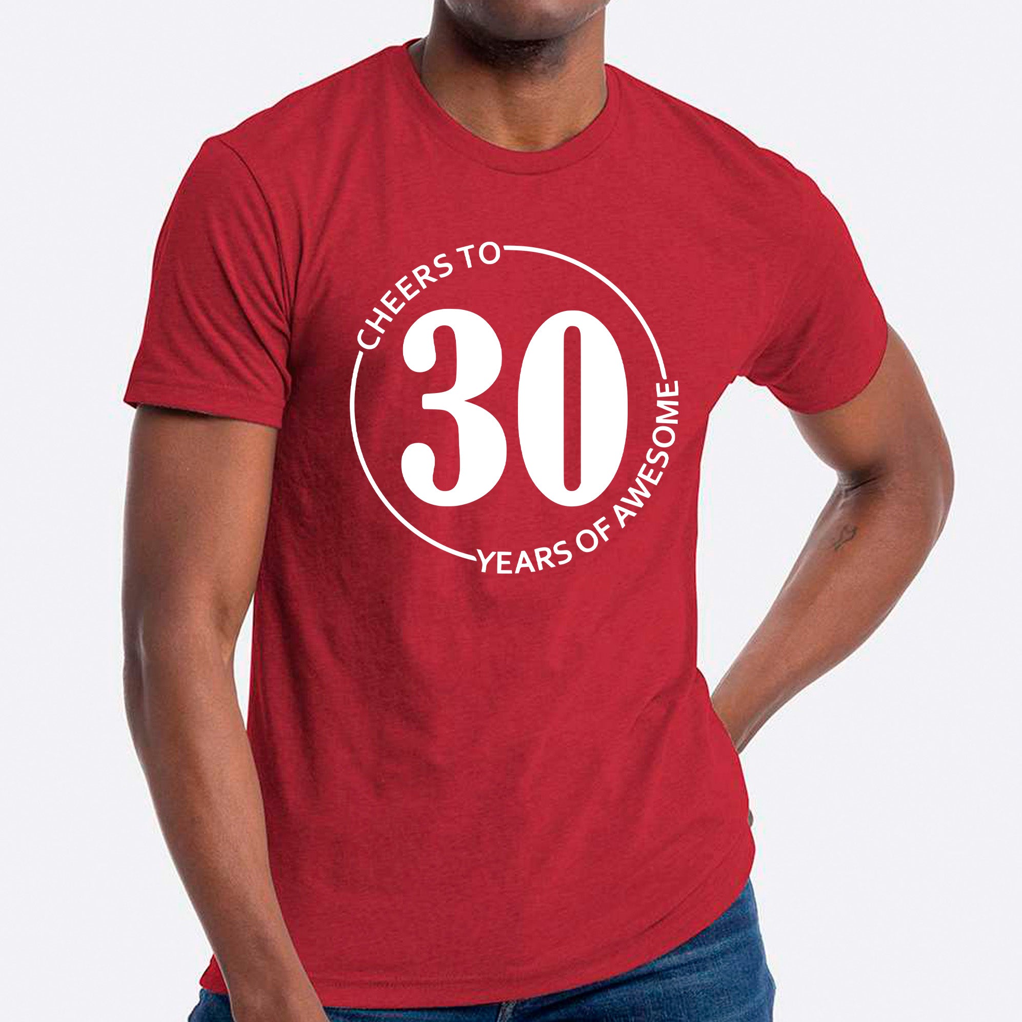 Cheers To 30 Years Of Awesome T-shirt