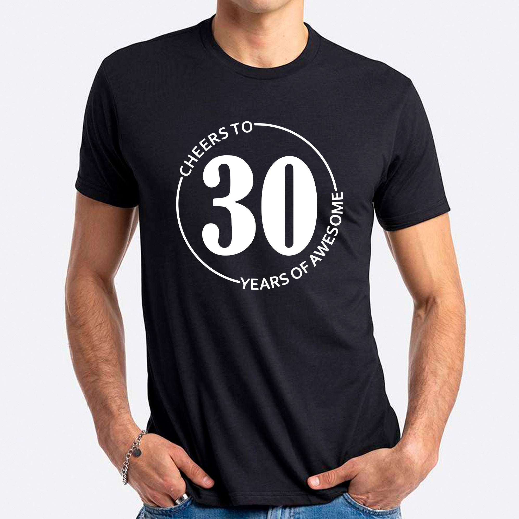 Cheers To 30 Years Of Awesome T-shirt