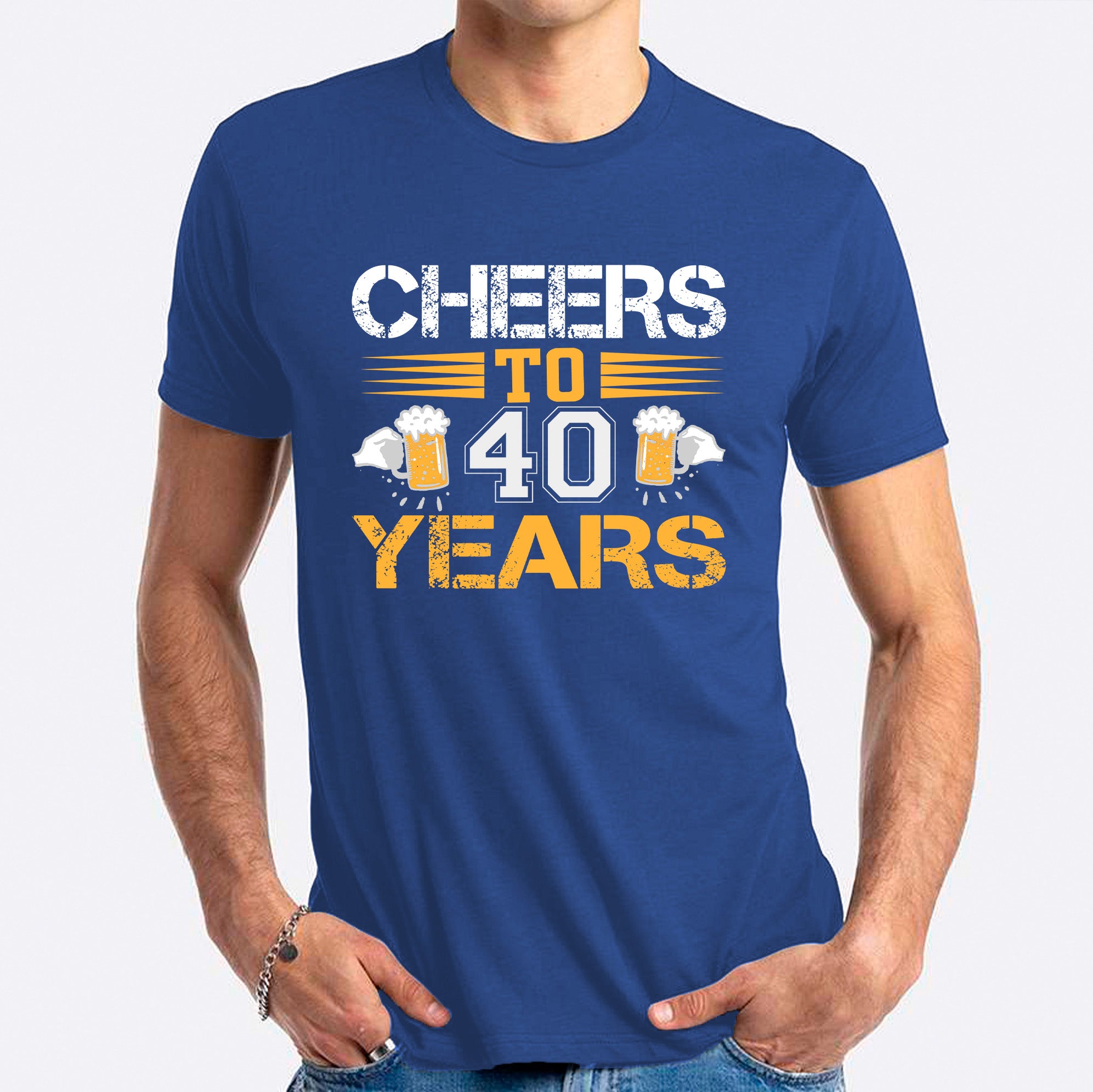 Cheers To 40 Years T-shirt