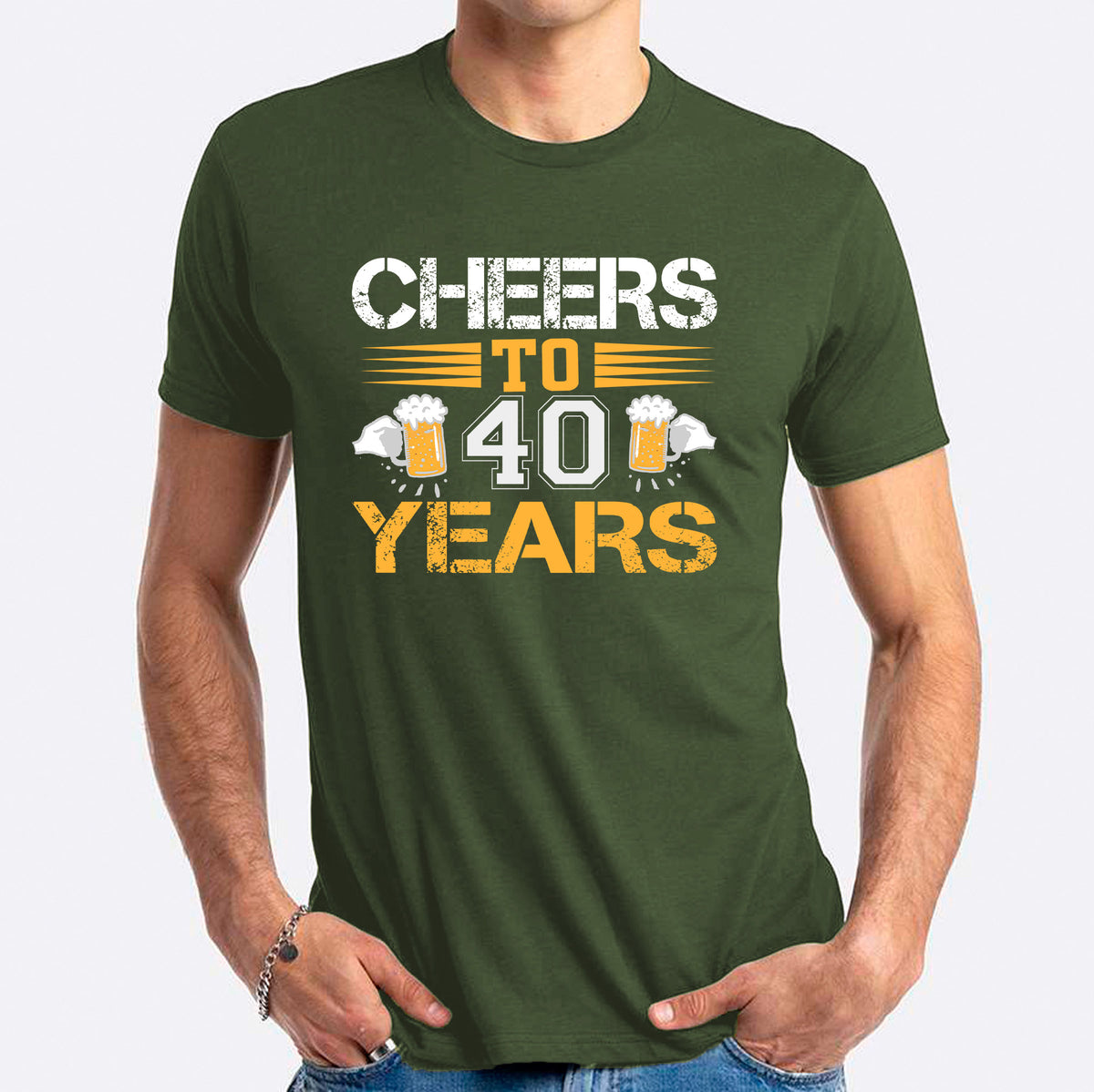 Cheers To 40 Years T-shirt