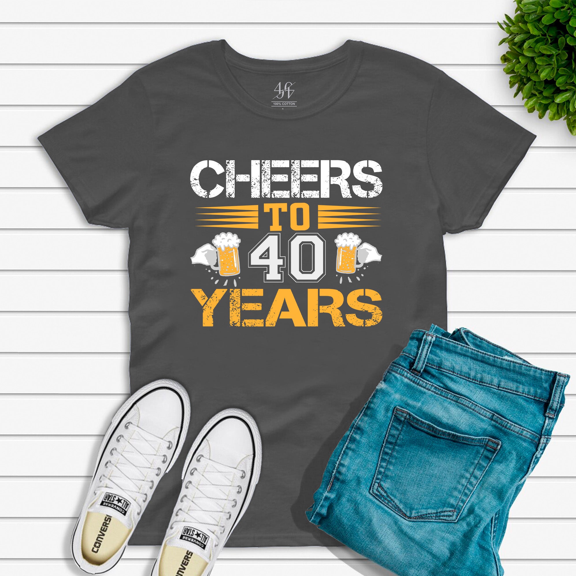 Cheers To 40 Years T-shirt