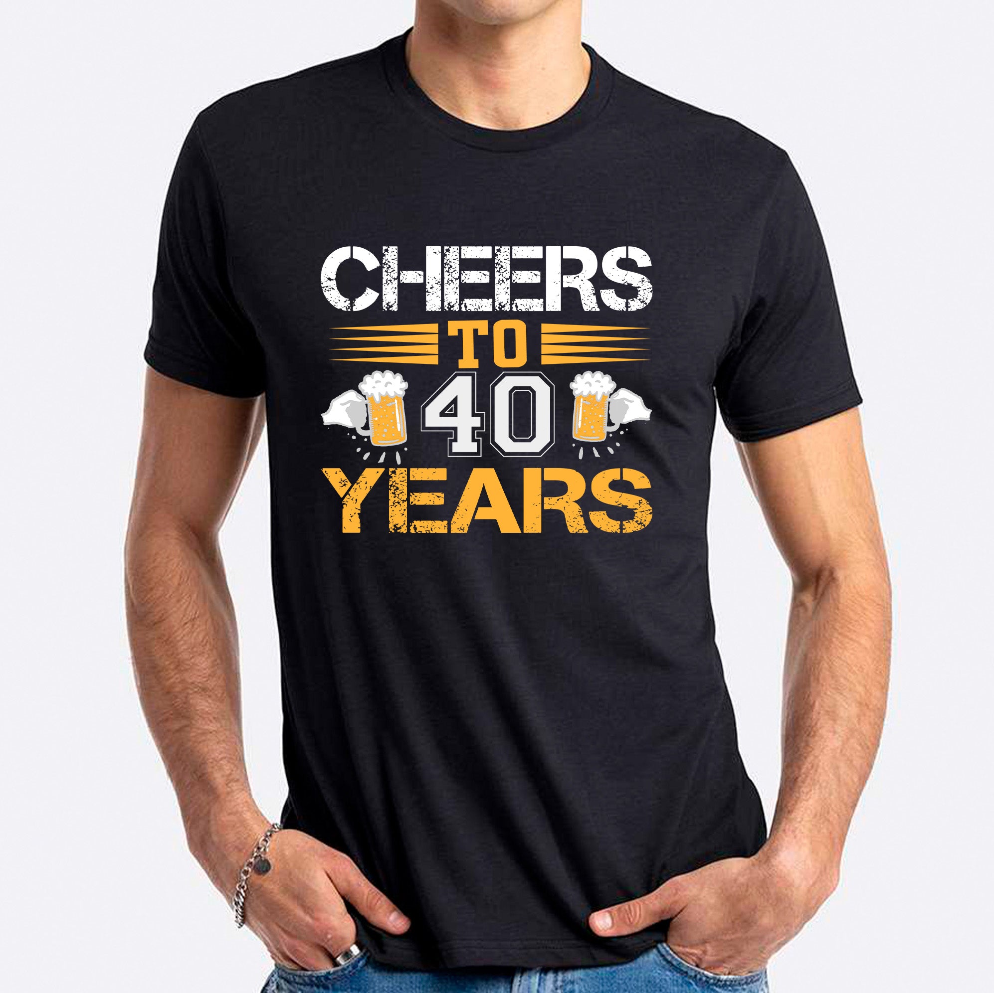 Cheers To 40 Years T-shirt