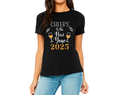 Cheers To The New Year 2025 T-shirt