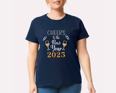 Cheers To The New Year 2025 T-shirt