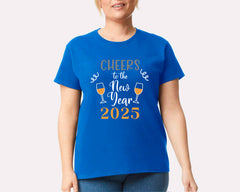 Cheers To The New Year 2025 T-shirt