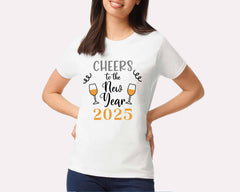 Cheers To The New Year 2025 T-shirt