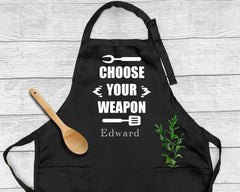 Choose Your Weapon Apron