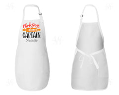 Christmas Baking Captain Apron