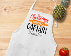 Christmas Baking Captain Apron