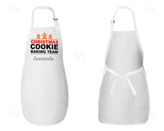 Christmas Cookie Baking Team Apron