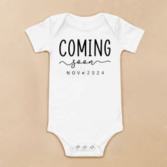 Coming Soon Baby Bodysuit