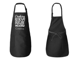 Cooking Is Love Made Visible Apron