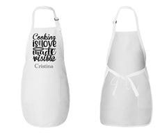 Cooking Is Love Made Visible Apron