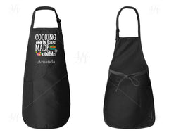 Cooking Is Love Made Visible Apron