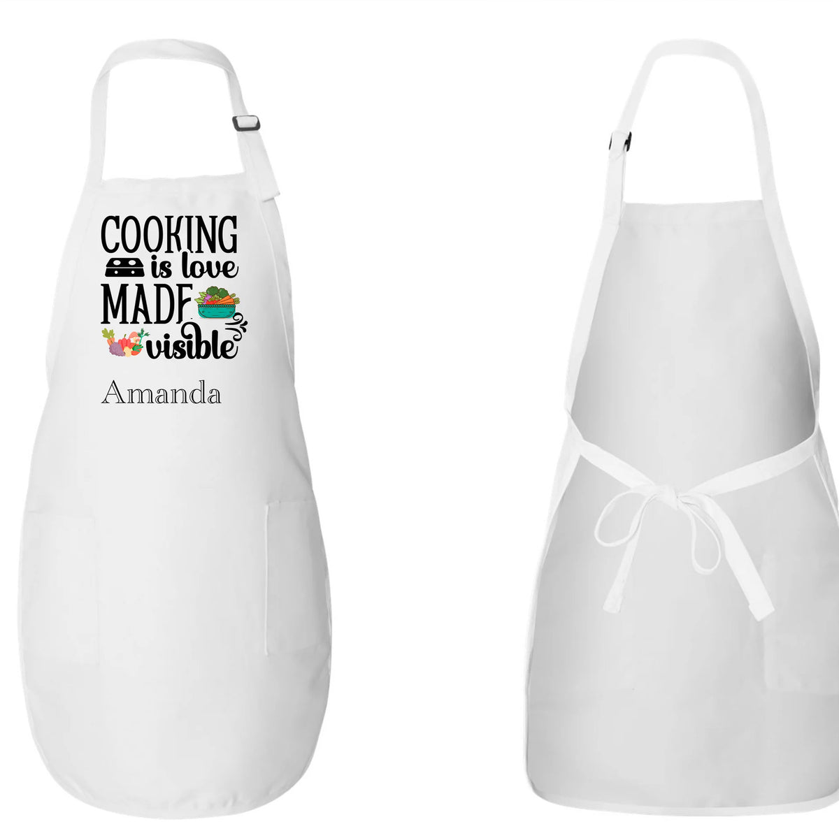 Cooking Is Love Made Visible Apron