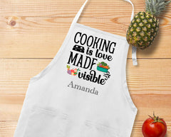 Cooking Is Love Made Visible Apron