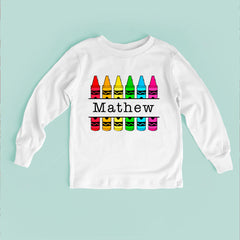 Crayons Baby Bodysuit