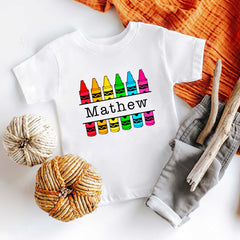 Crayons Baby Bodysuit