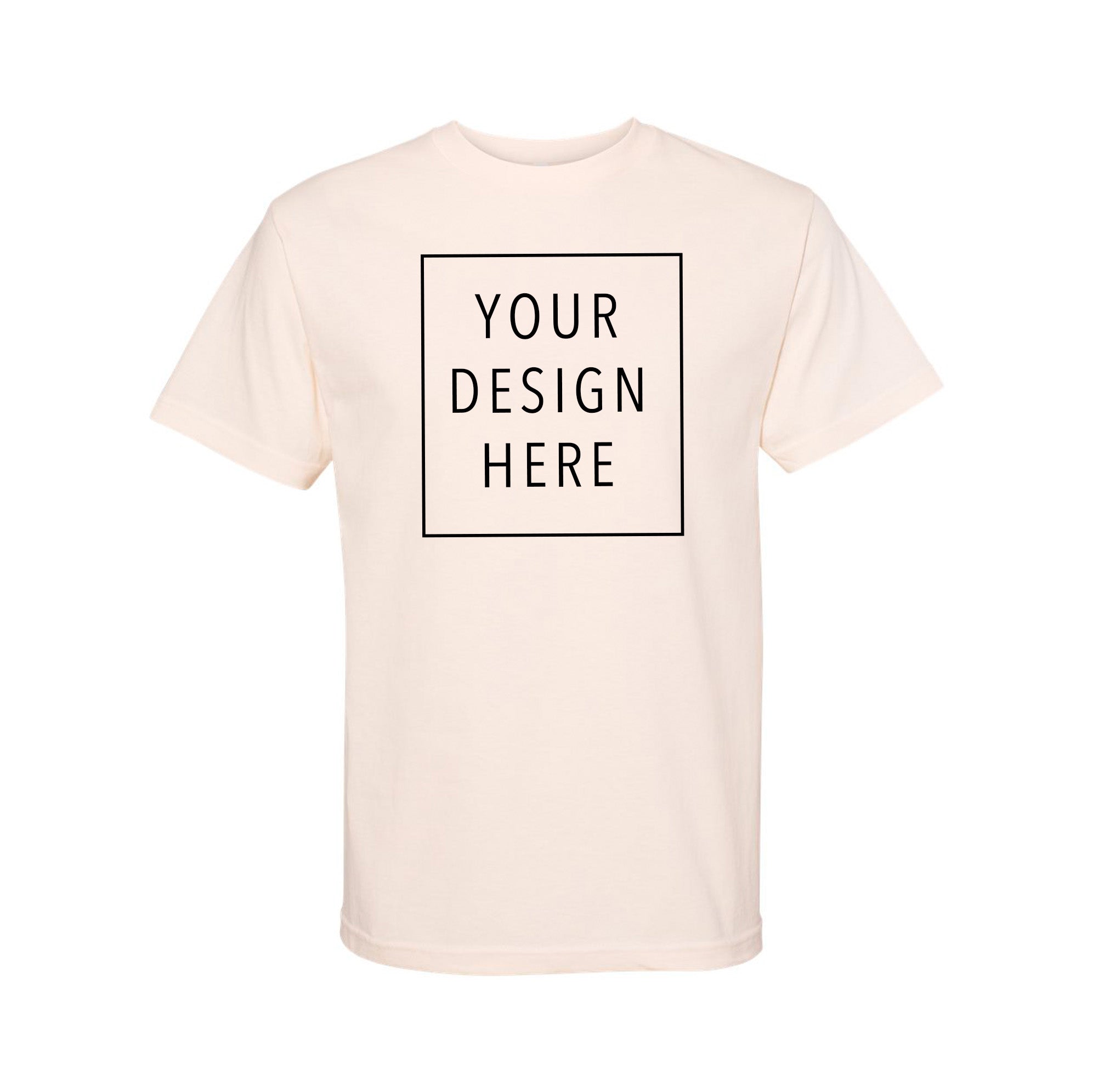 American Apparel - Heavyweight Cotton Tee - Front