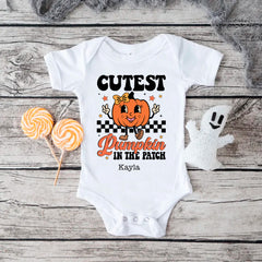 Cutest Pumpkin In The Patch Baby Bodysuit