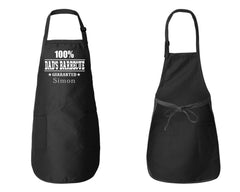 100% Dad's Barbecute Guaranted Apron