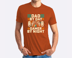 Dad By Day Gamer By Night T-shirt