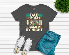 Dad By Day Gamer By Night T-shirt